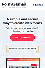 FormToEmail - Mobile Website